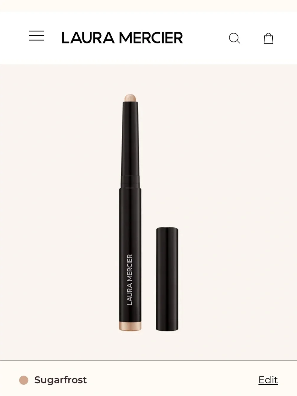 laura mercier Caviar Stick Eye Colour - Sugarfrost (Champagne Nude)